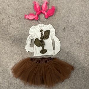 Home made Flower pot costume